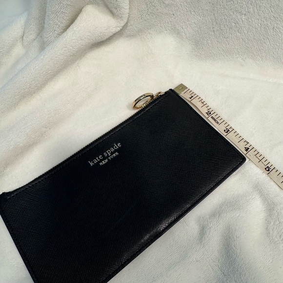 Kate Spade Black Zip Pouch - Picture 6 of 7